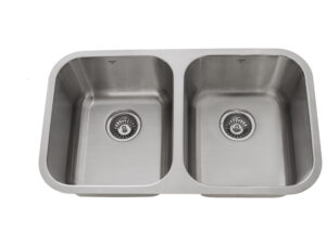 OU3118 8, Undermount, Double Bowl, Stainless Steel, Onex Enterprises, Kitchen Sink in Canada