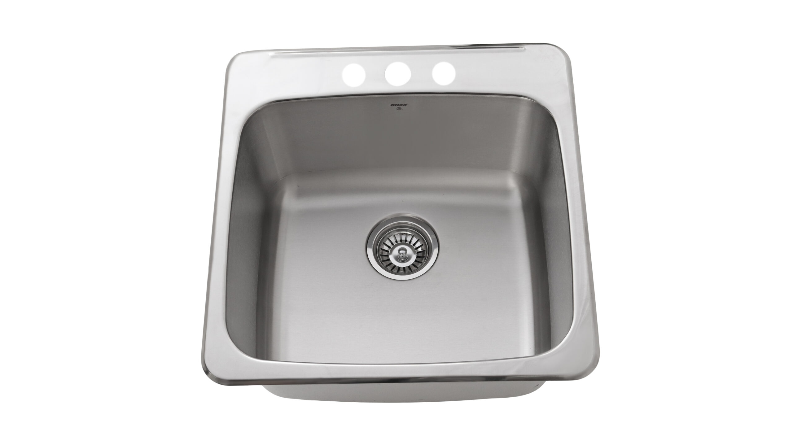 OD2020 10-3H, Drop-In, Stainless Steel, 3 Hole, Kitchen Sink