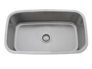 OUS3118 10, Single Bowl, Stainless Steel, Undermount, Kitchen Sink