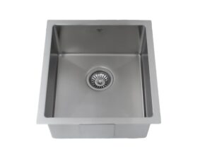 OUS1816 SQR-R10, Single Bowl, Stainless Steel, Undermount, Kitchen Sink in Canada by Onex Enterprises