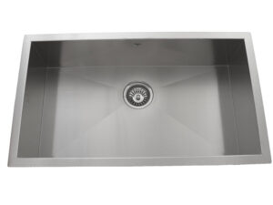 OUS3218 SQ, Single Bowl, Stainless Steel, Undermount Collection, Onex Enterprises, Kitchen Sink in Canada