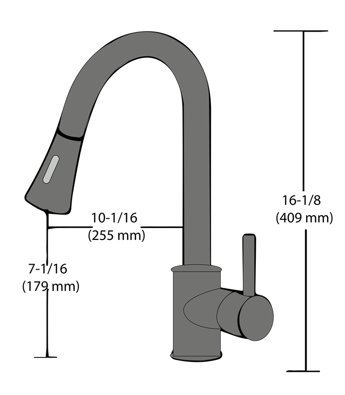 Kitchen Sink Faucets OF204-DBK - Image 2